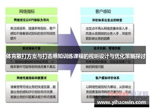 体育散打方案与打击感知训练课程的视听设计与优化策略探讨